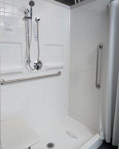 KPACKARXX37: Accessory Package for 63”x37” ADA Roll-In Showers