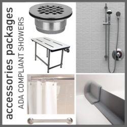 Accessories Packages for ADA Compliant Showers