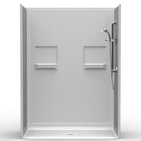 ORCA's 60 x 30 Roll-in Showers and Fiberglass Kits